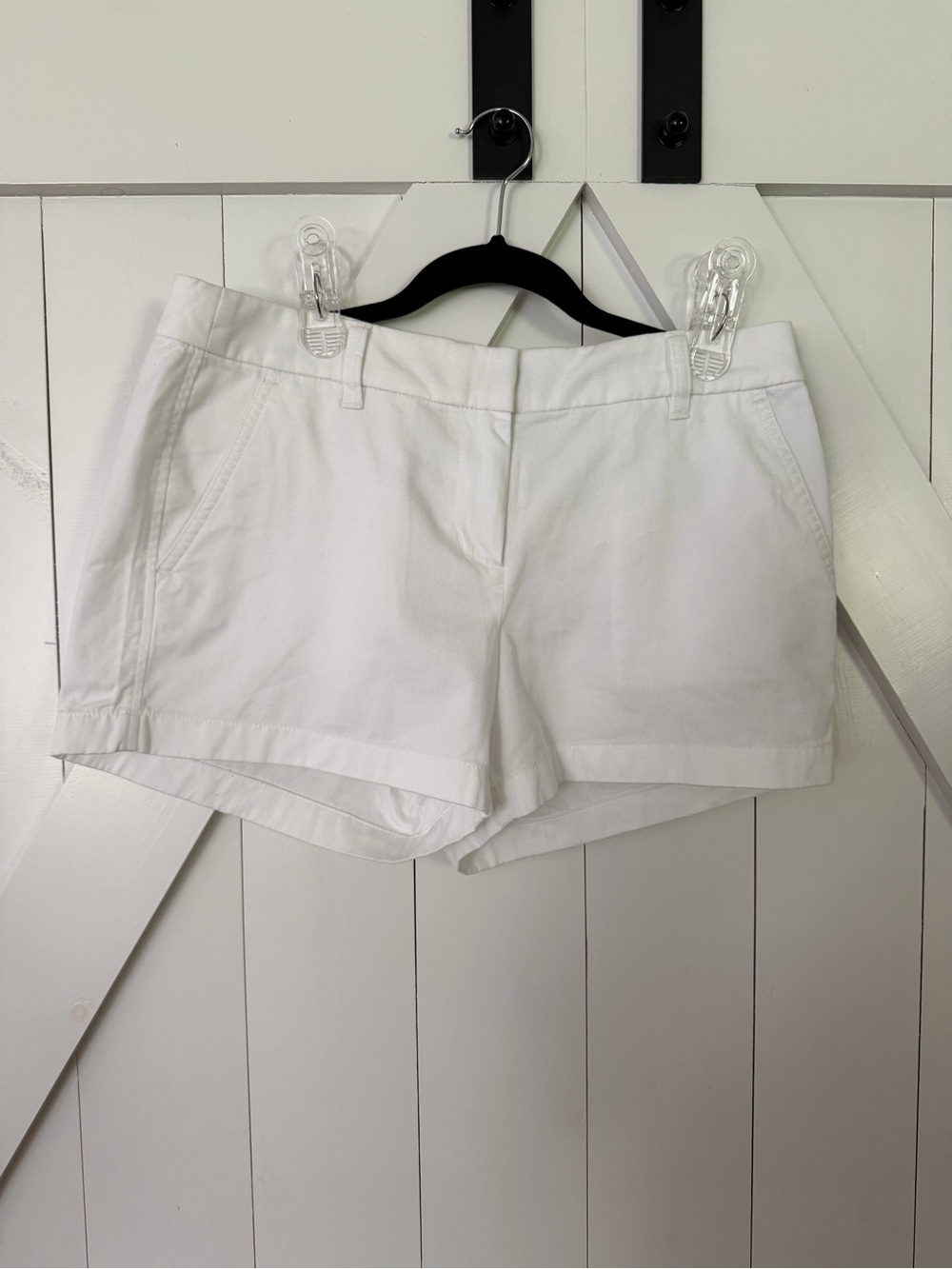 J. Crew White Women's Cotton Shorts